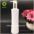 250ml Hot sale high quality make up packing white colored empty cosmetic plastic pump bottle